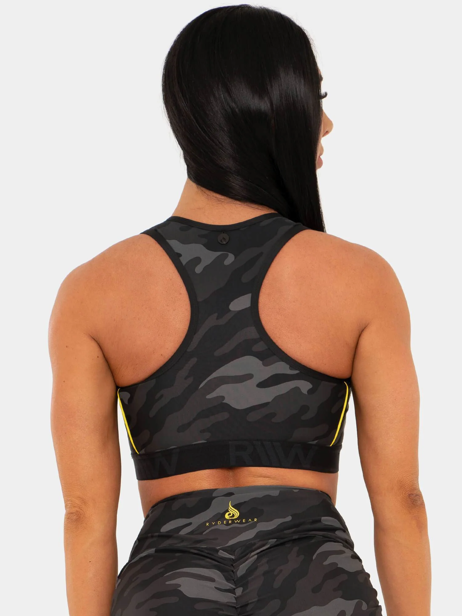 BFCAMO Zip Up Sports Bra - Camo - Image 5