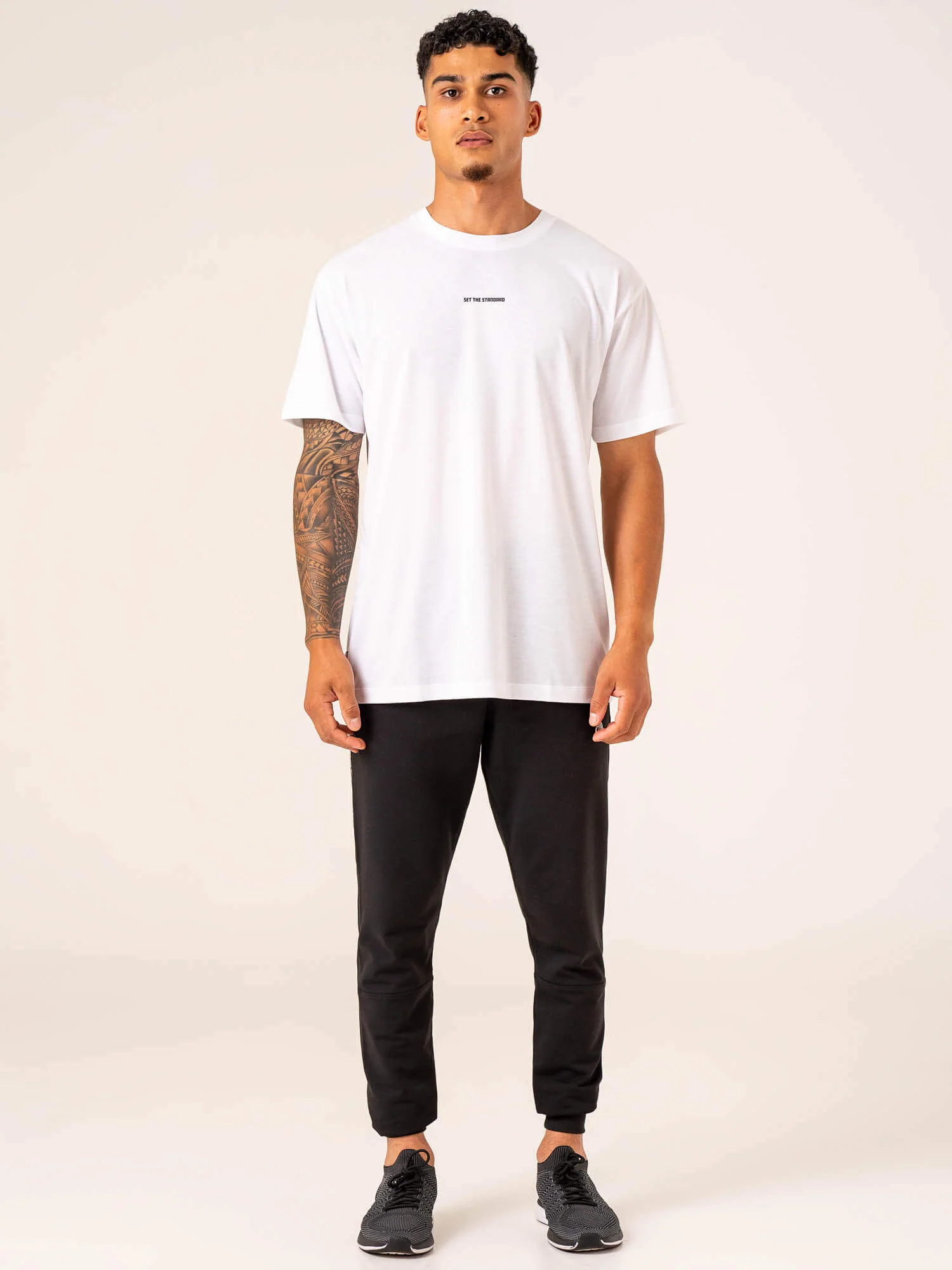 Emerge Oversized T-Shirt - White - Image 4