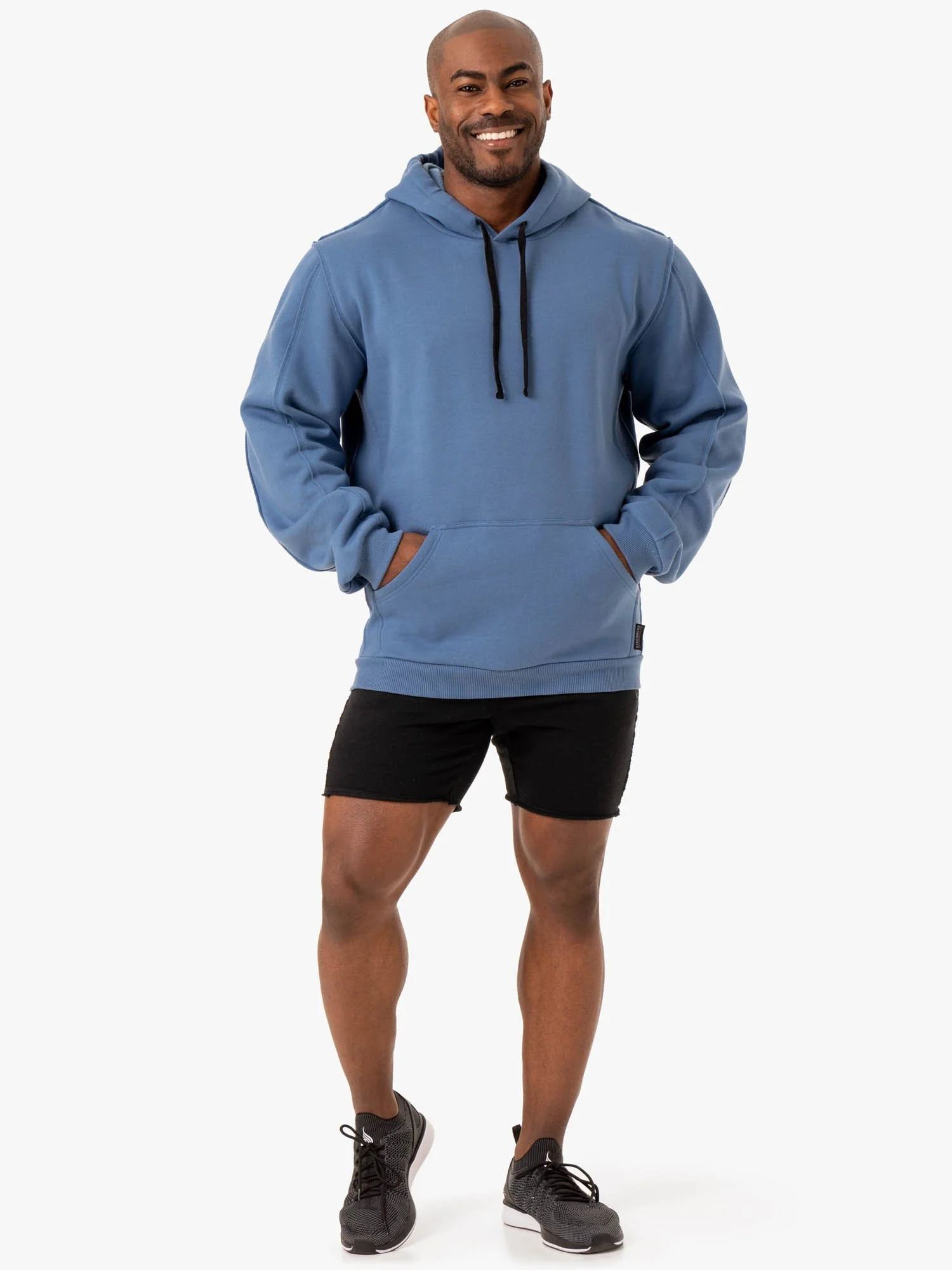 Force Pullover Hoodie - Blue - Image 4