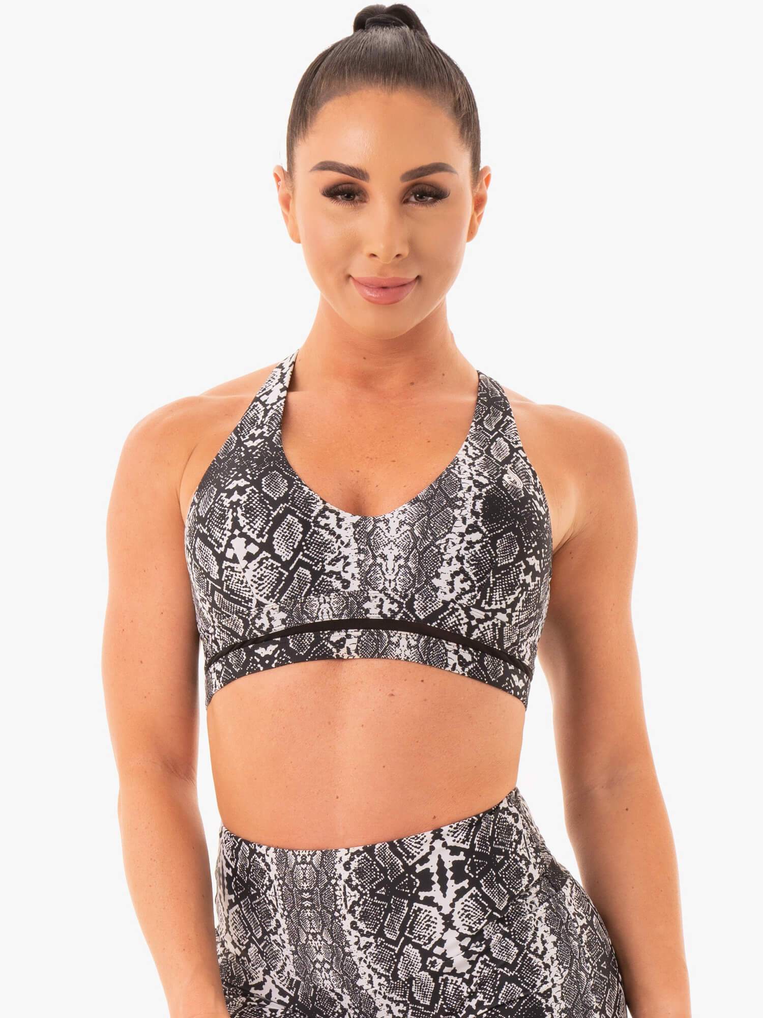 NEM X RW Sports Bra - White Snake - Image 4