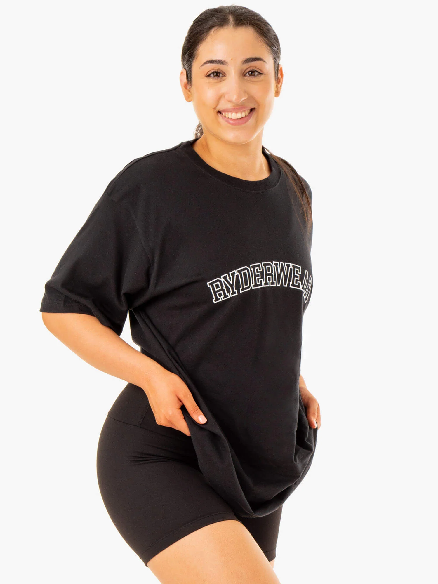 Oversized T-Shirt - Black - Image 3