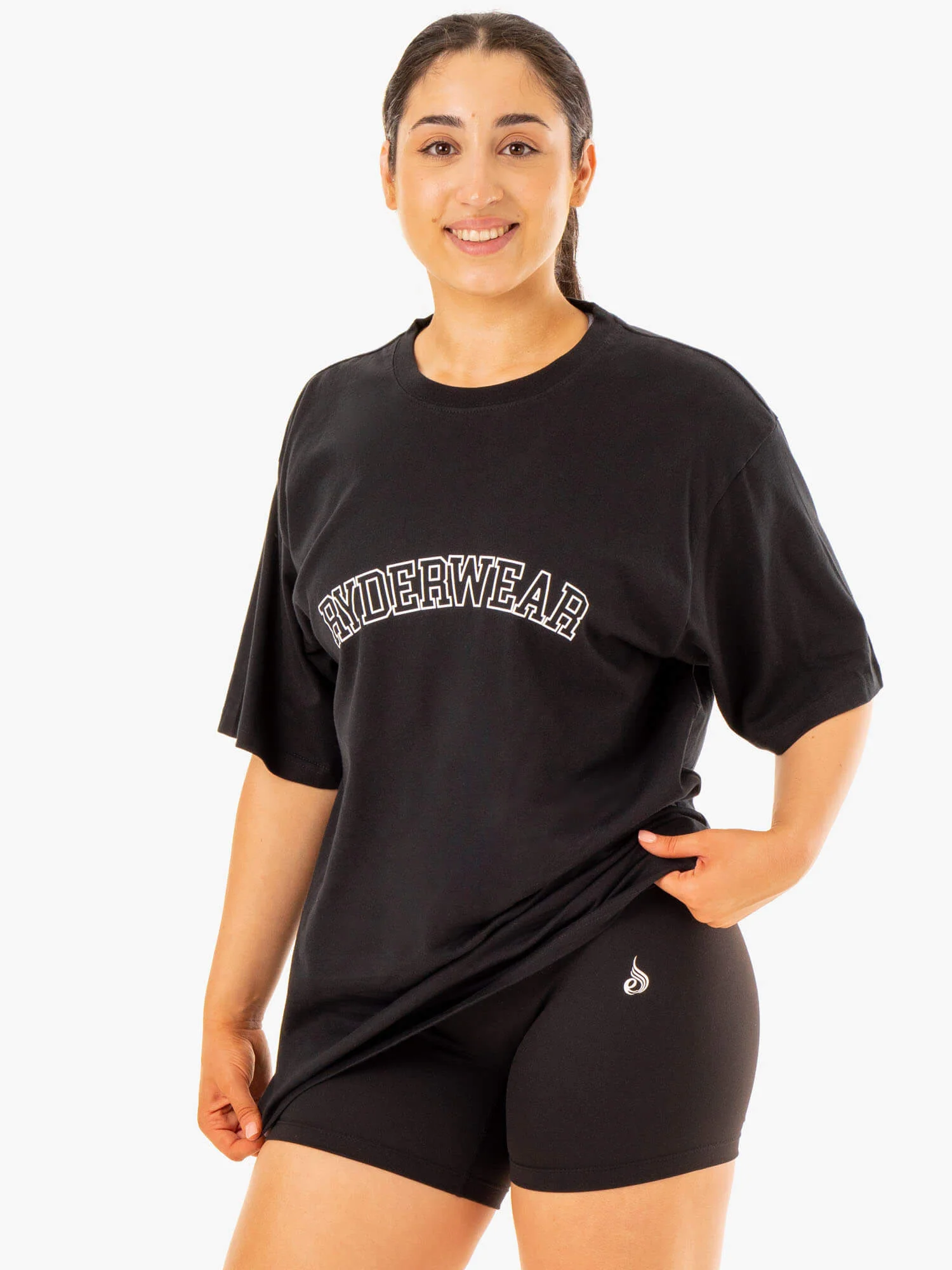 Oversized T-Shirt - Black - Image 4