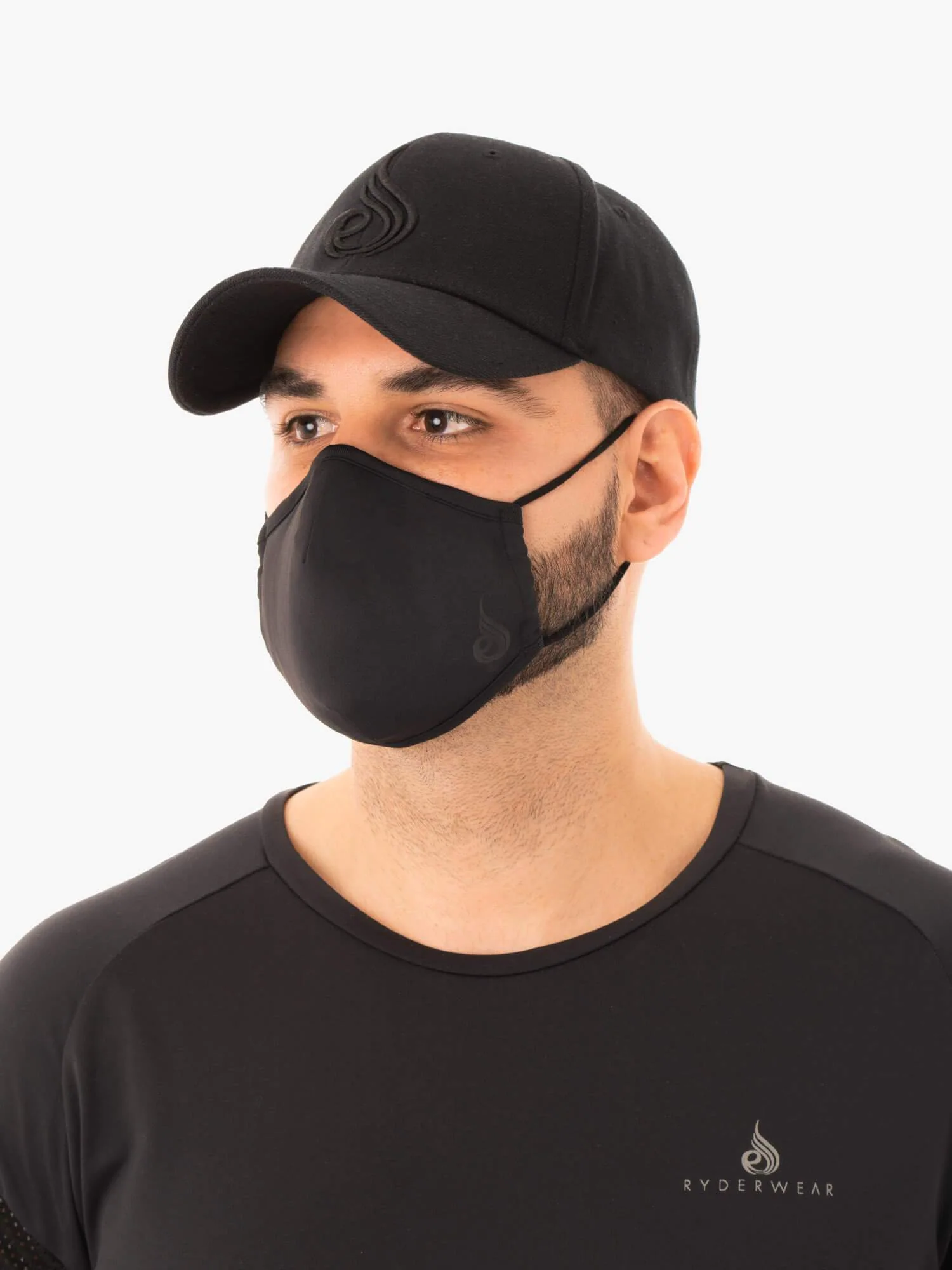 Ryderwear Face Mask - Black - Image 3